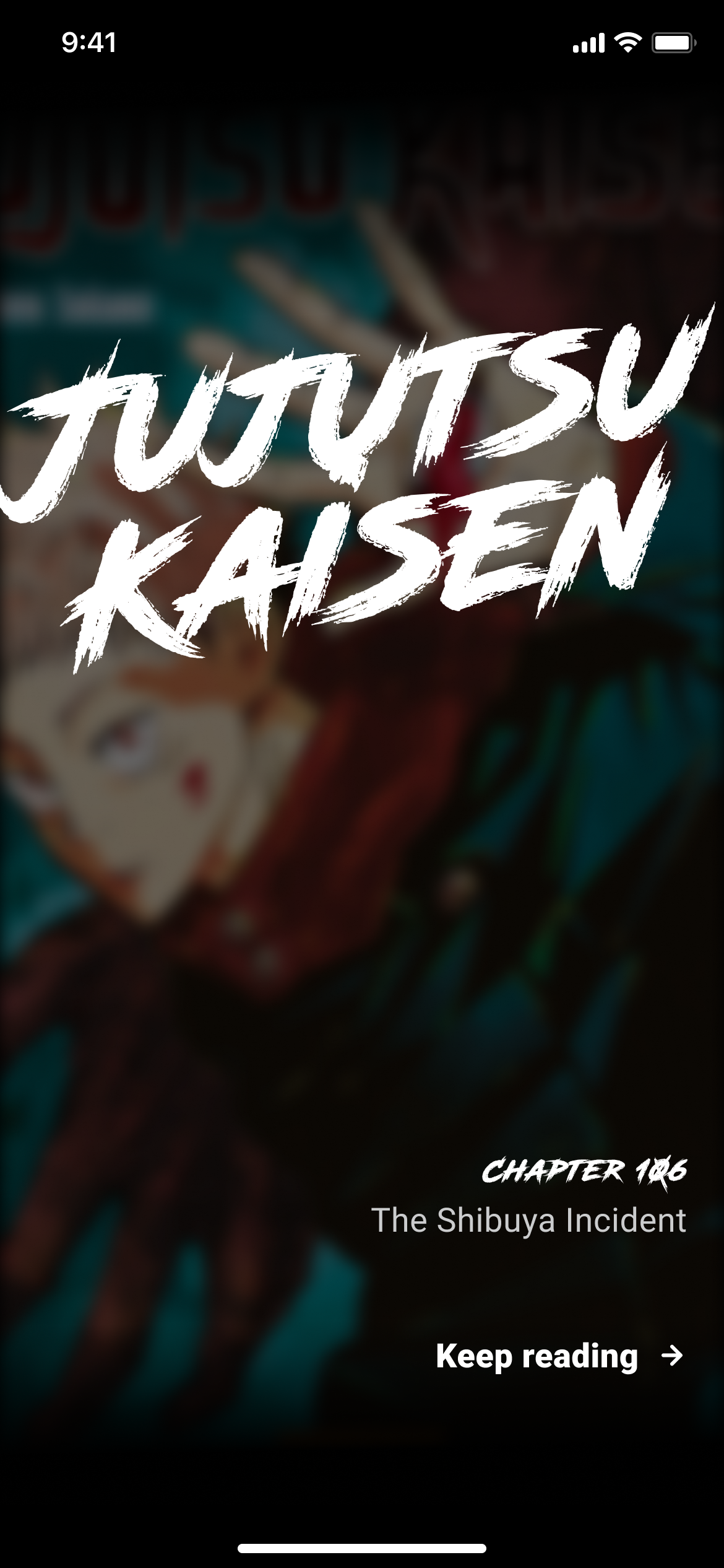 Arigato Manga chapter reader screen